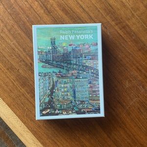 Brand New "NEW YORK" notecards by Ralph Fasanella by Pomegranate